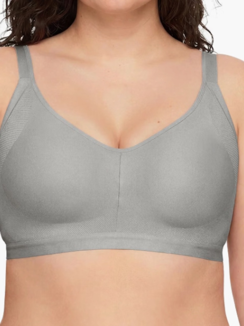 Warners Underarm-Smoothing with Seamless Stretch Wireless Bra Size S 12381